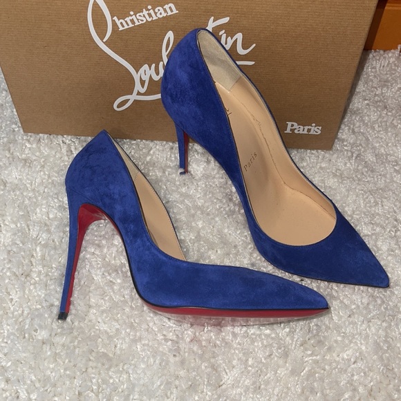 Christian Louboutin Pigalle Follies 100 Veau Velours - Picture 1 of 9